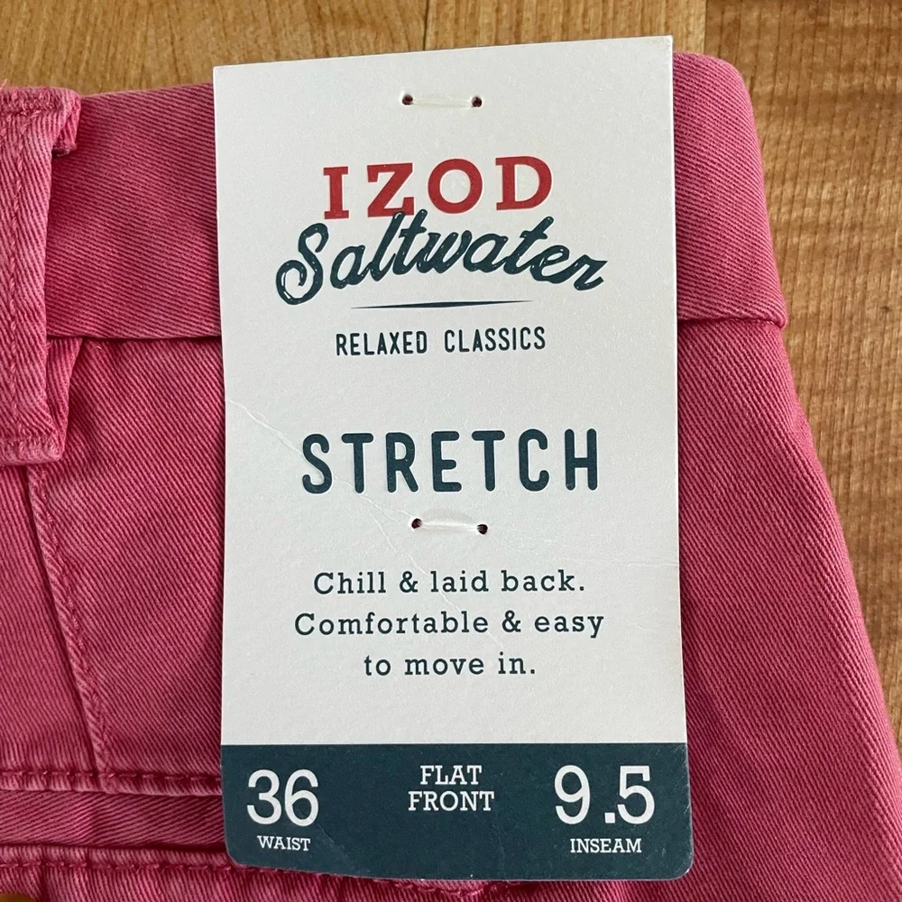 NWT Izod shorts + 3 pairs of pants. Mens 36 ONLY $10 for ALL!!! - Picture 2 of 13
